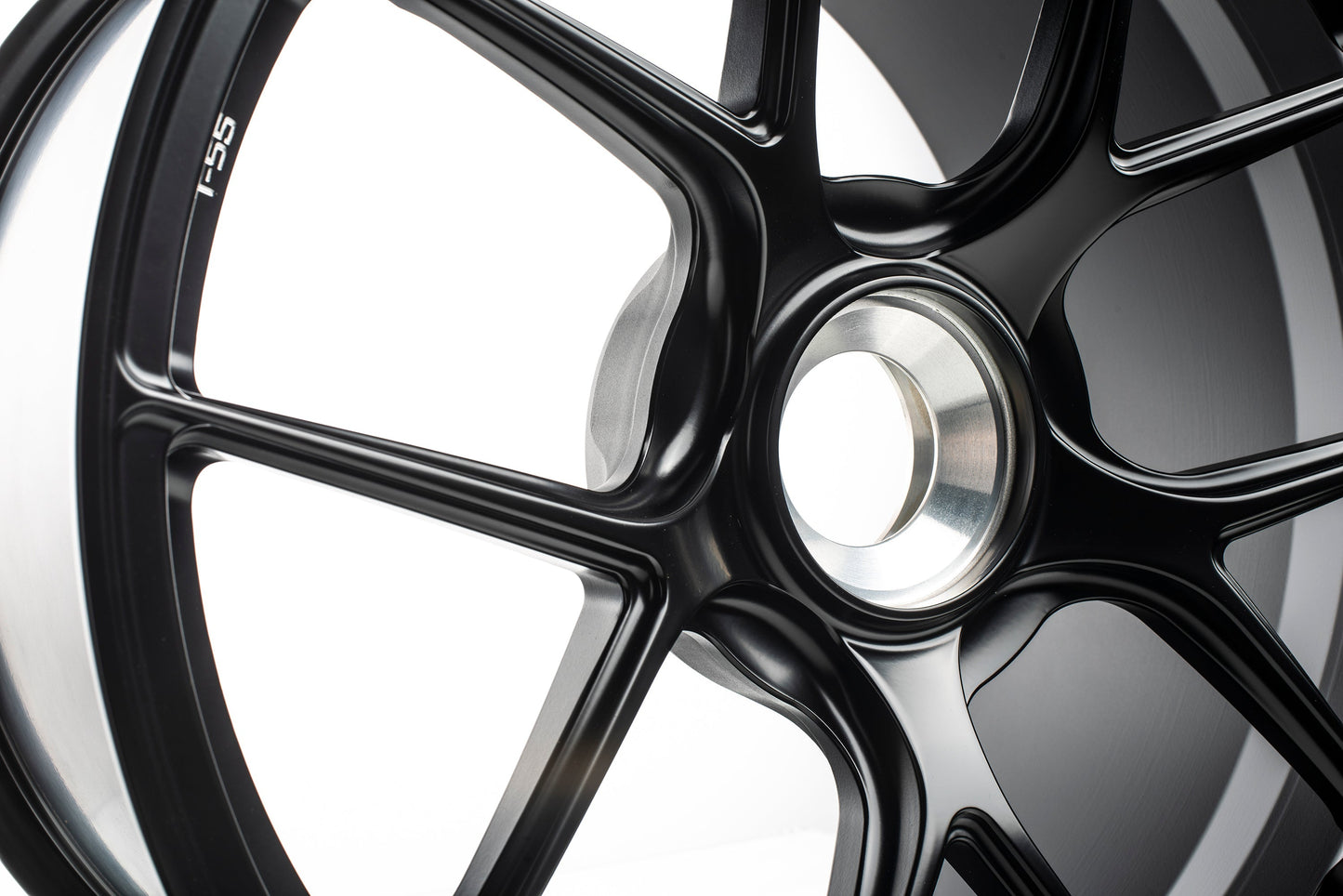 Titan 7 Forged Aluminium Wheel - T-S5 20x9 Centerlock ET 52 CB CL in Machine Black