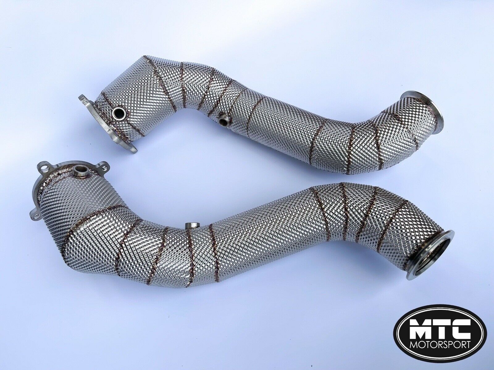 MTC 200 Cell Sports Cat Downpipes – McLaren 720S | Rennworks ...