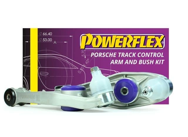 Powerflex Front Lower Coffin Control Arms with Poly Bushes – Porsche 987 Boxster & Cayman